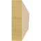 Ekena Millwork 2in. W x 8in. H x 36in. L Clemmons Woodgrain TimberThane Rafter Tail, Primed Tan RFTUR02X08X36CLERCPR - alternate 2